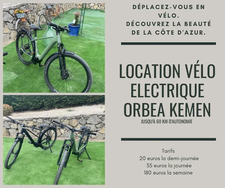 Villa Saveur Nature Cagnes-sur-Mer Fransa